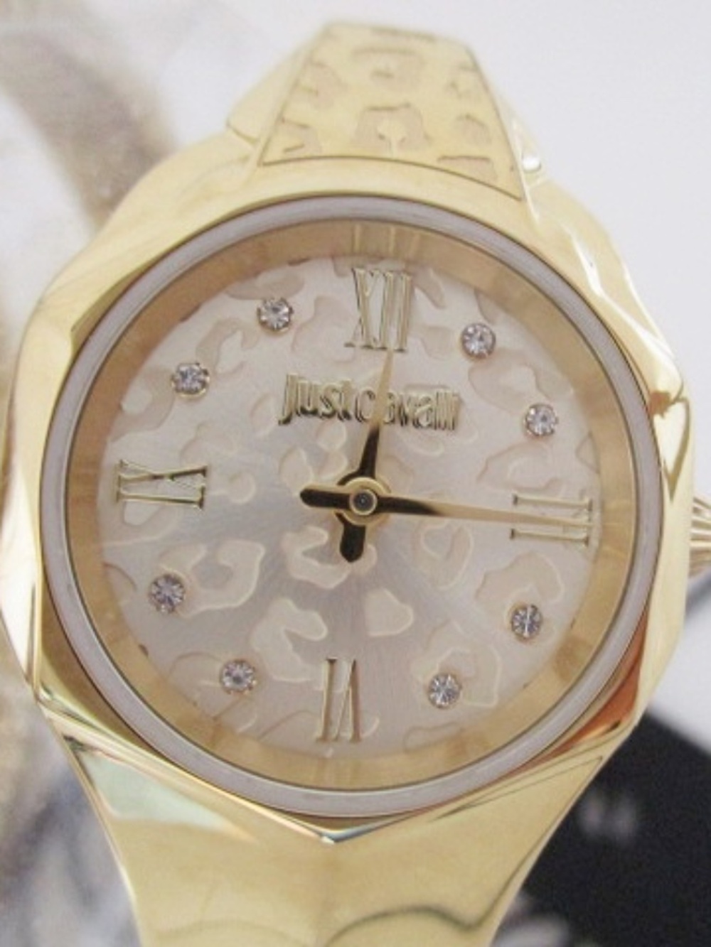 JUST CAVALLI - Ravenna Quartz Gold Dial Ladies Watch - Picture 2 of 10